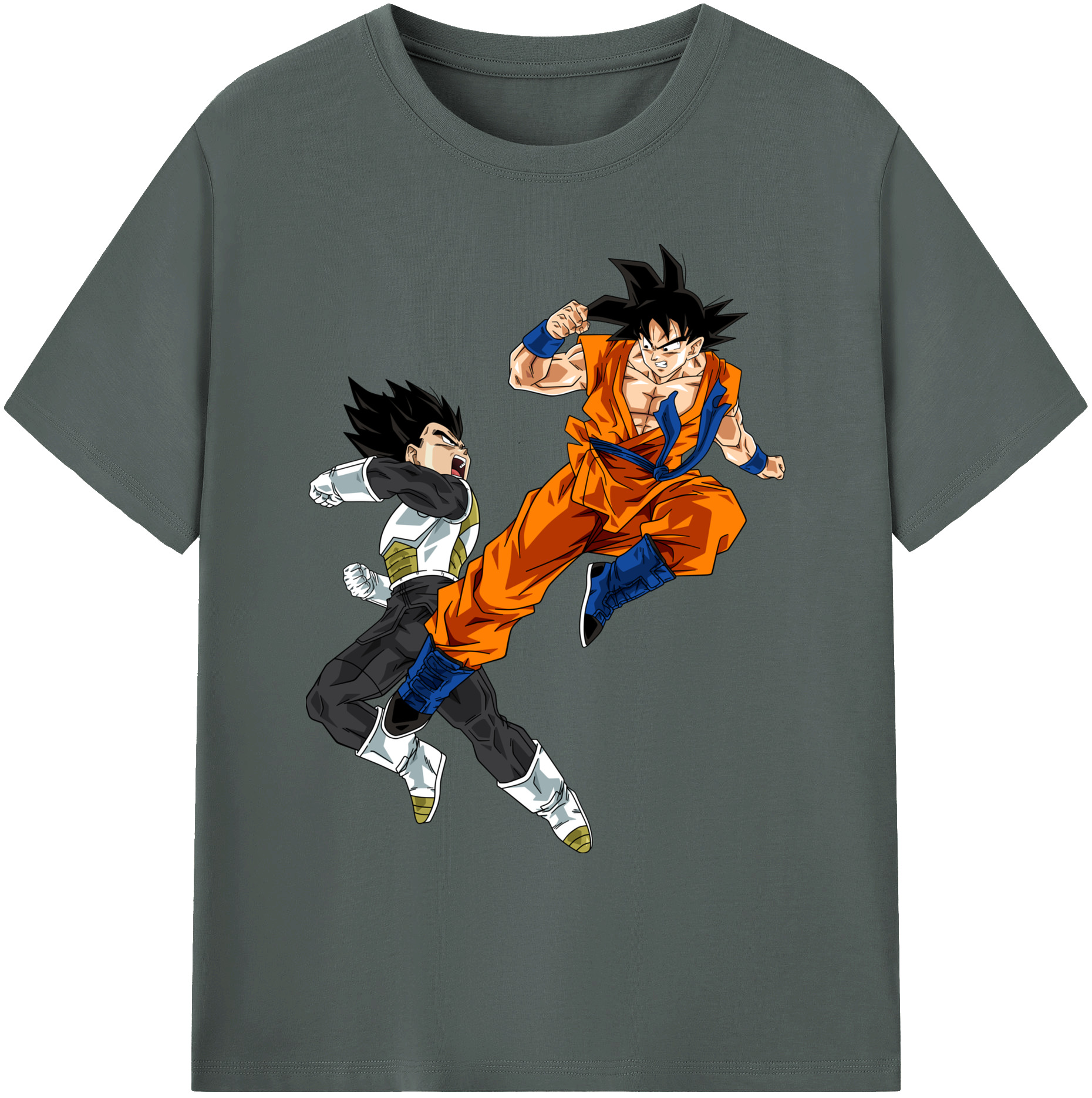 （画像用） ドラゴンボール 孫悟空（そん ごくう）Son Goku カカロット DRAGON BALL Kakarotto 綿100％ メンズ半袖Tシャツ｜肌触りやわらか＆通気性